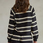 Delaney Striped Pullover