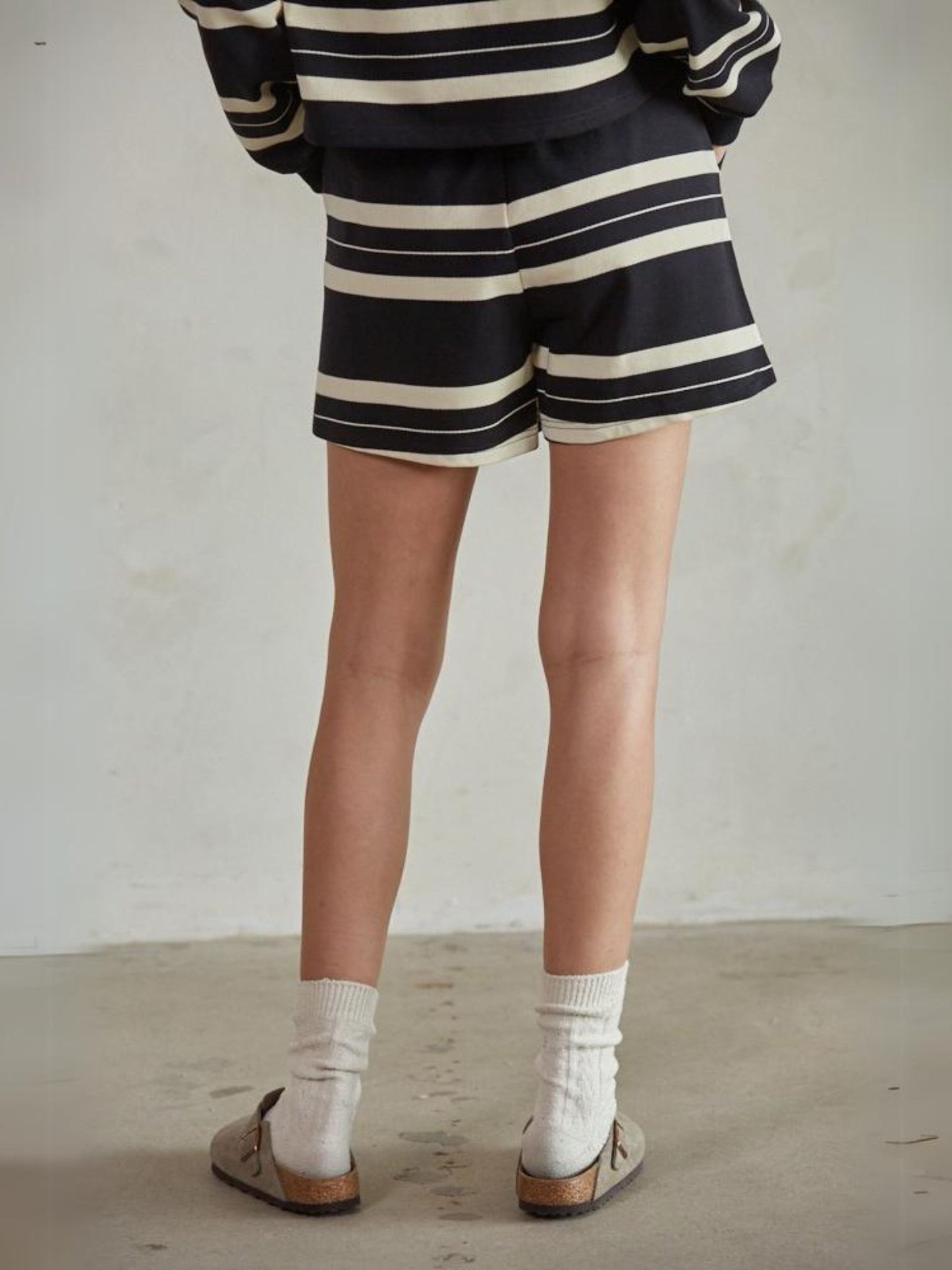 Delaney Striped Shorts