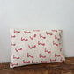 Ho Ho Ho Cotton Slub Lumbar Pillow
