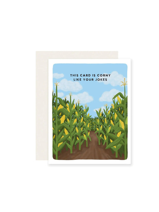 Corny Like Your Jokes Card