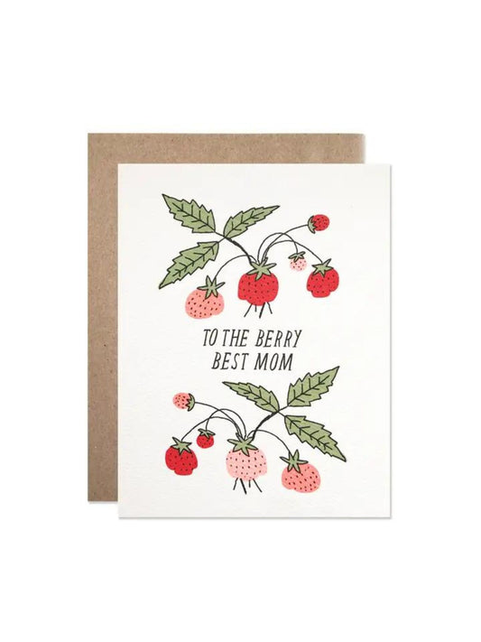 Berry Best Mom Card