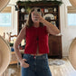 Marisol Bow Tie Front Vest