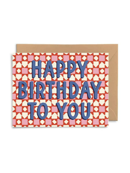 Happy Birthday To You Card