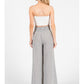 Fawn Striped Wide Leg Pants