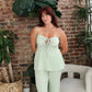 Amelia Sage Knit Top