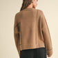 Kaylee Grid Sweater Top