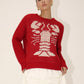Lobster Chunky Sweater