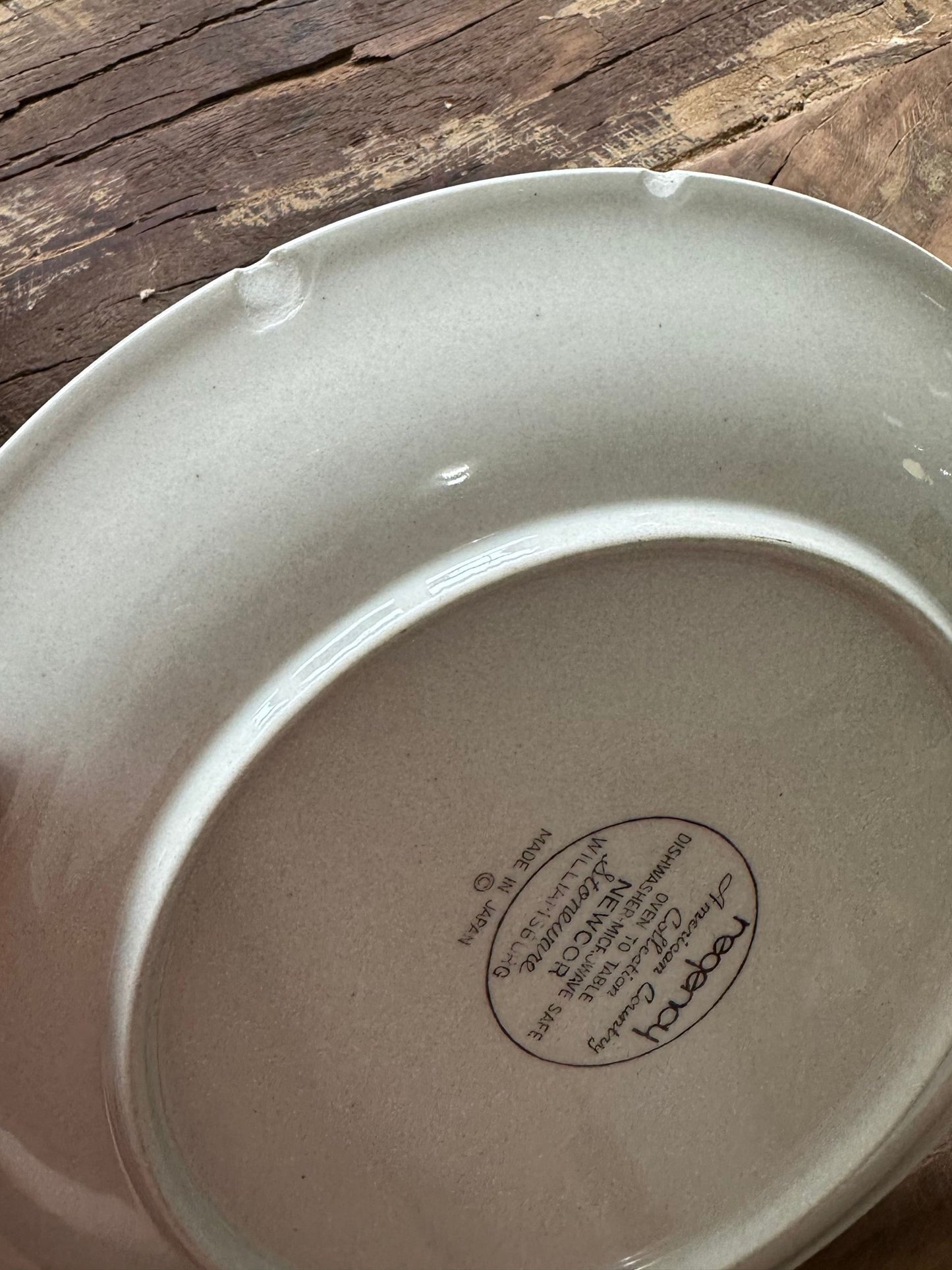 Williamsburg Pottery Plate Set - Pick Up Only