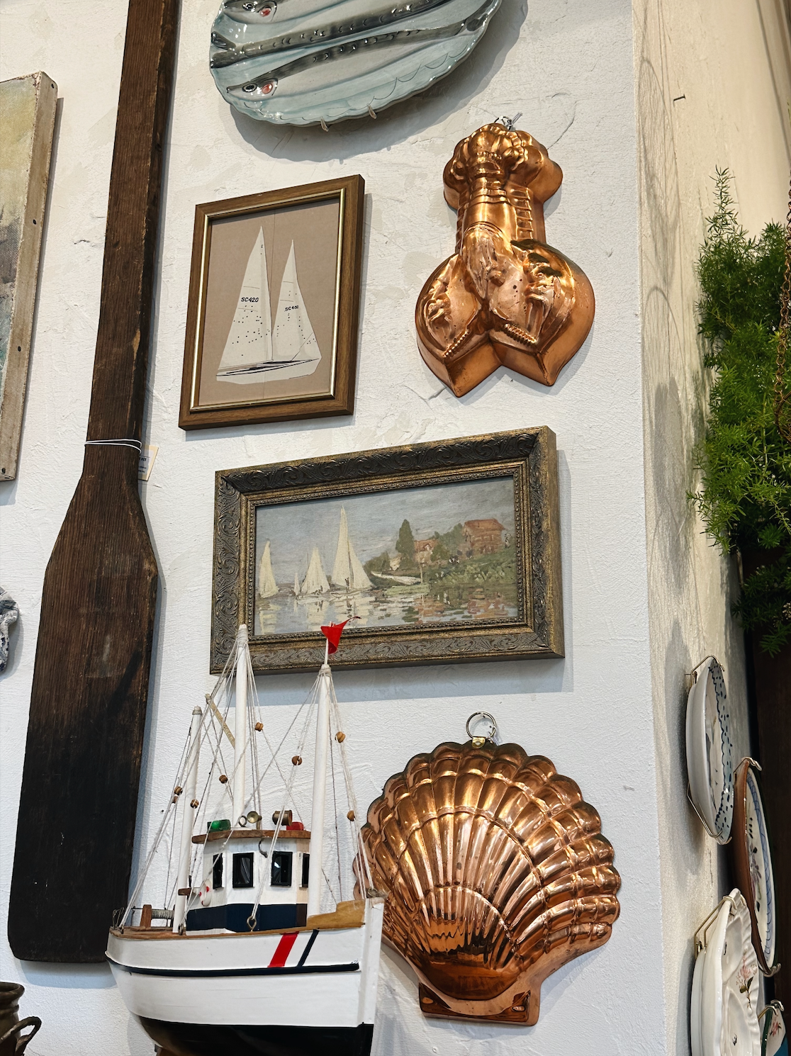 Vintage Lobster Copper Mold