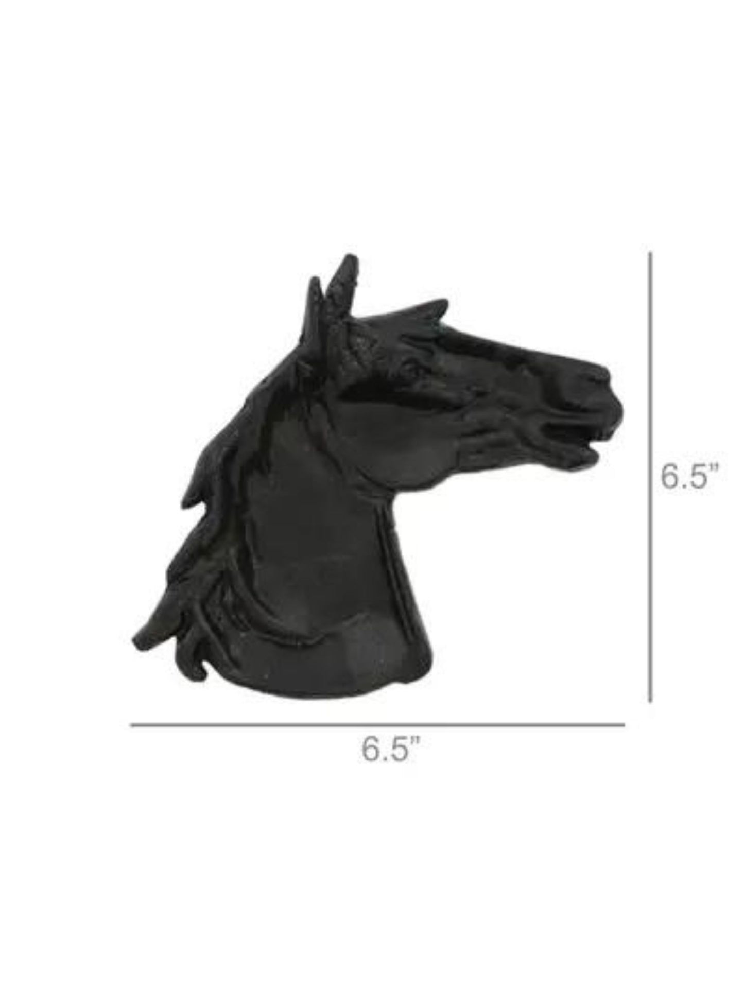 Horse Head Tray Cast Iron