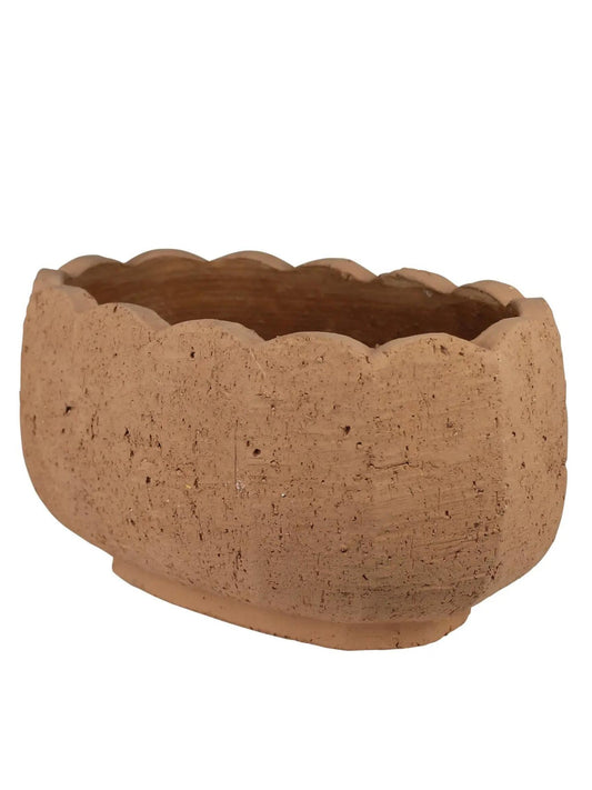 Sophia Scalloped Planter (PICK UP ONLY)