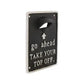 Take Your Top Off Bottle Opener