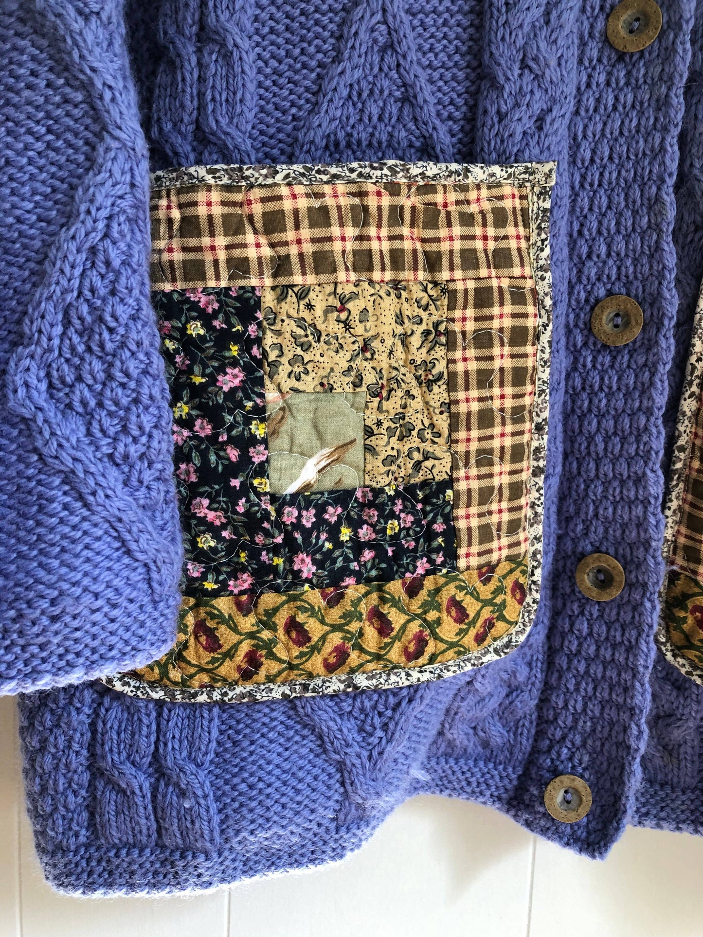Ireland Hand Knitted Merino Cardigan