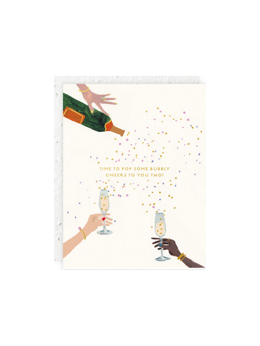 Let's Pop some Bubbly Card