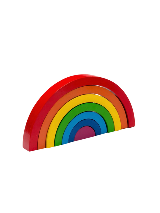 Fair Trade and Handmade Stacking Rainbow