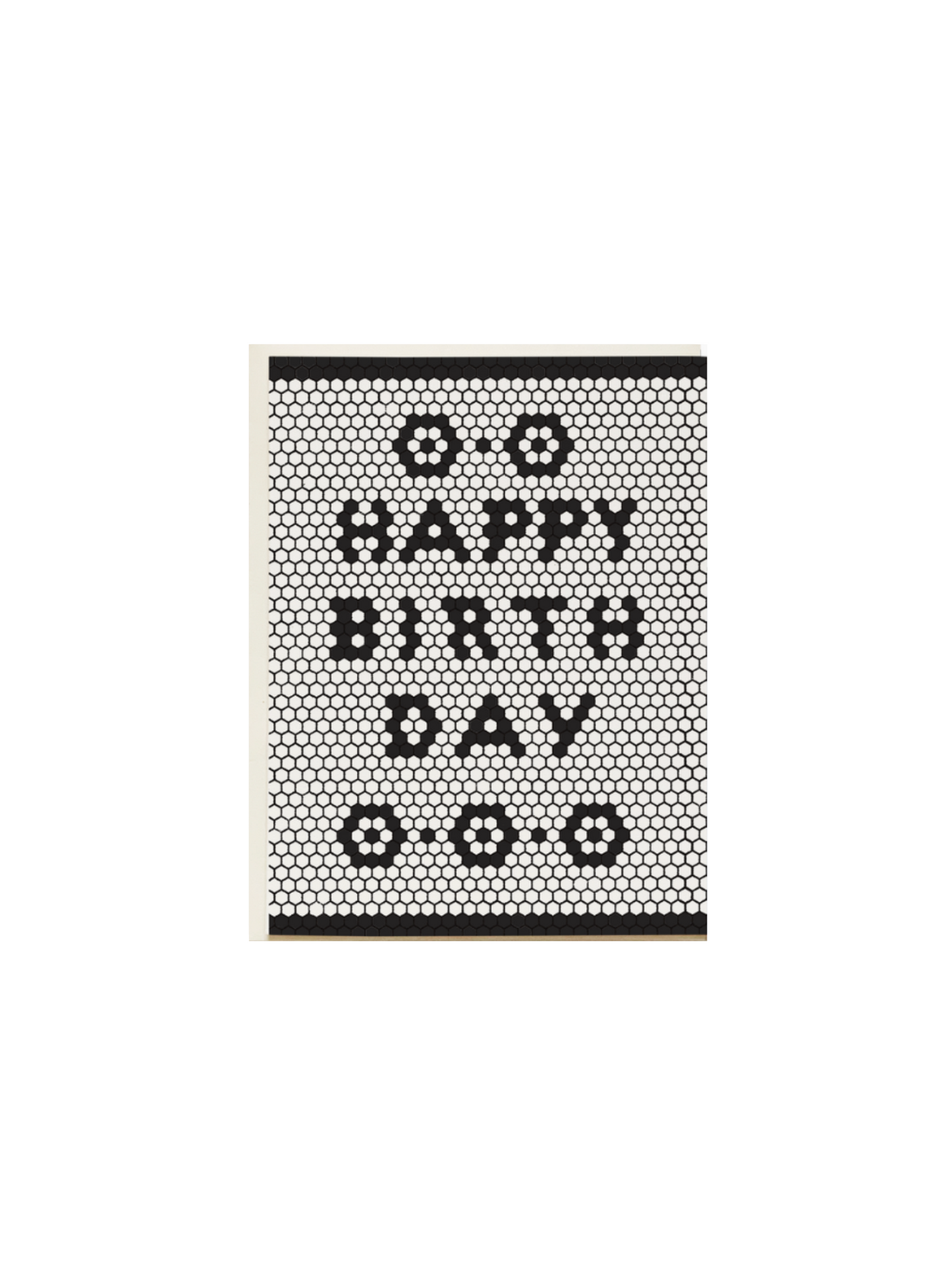 Retro Tile Birthday Card