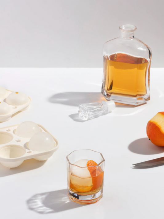 Peak Sphere Ice Mold - Cream