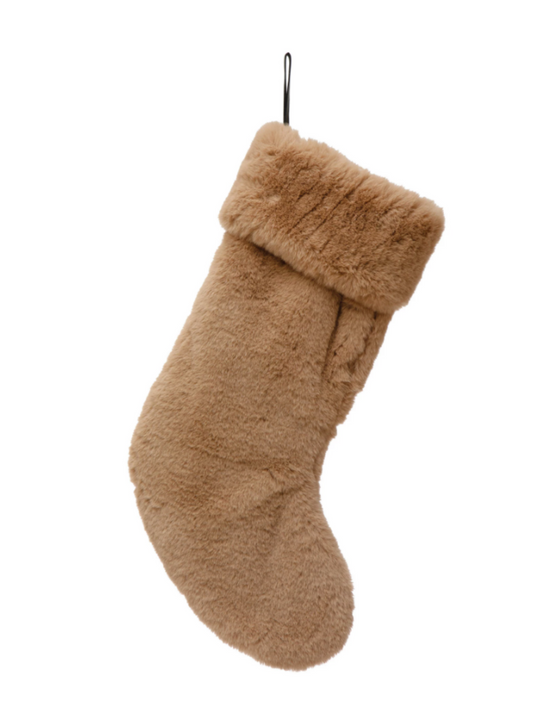 Faux Fur Stocking
