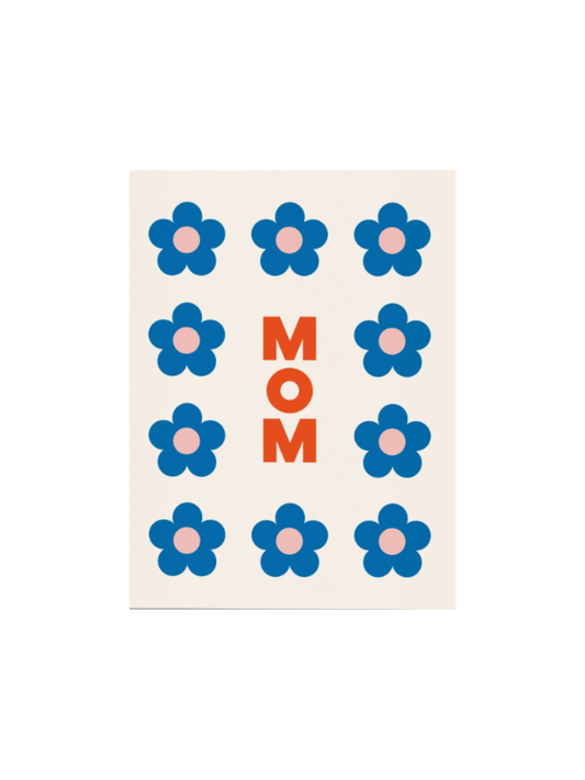 Mom Flowers Greeting Card