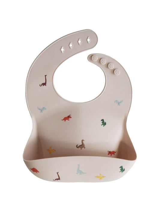 Silicone Baby Bib - Dinosaur