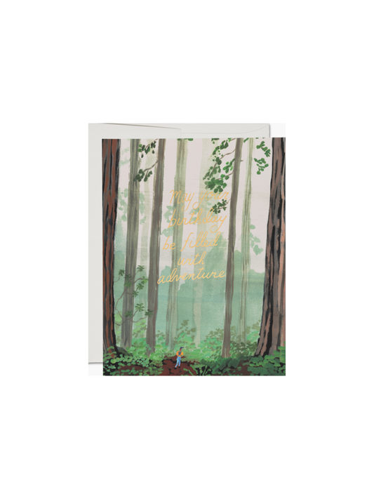 Birthday Adventure Card