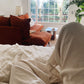 Oatmeal Linen Drawstring Pants