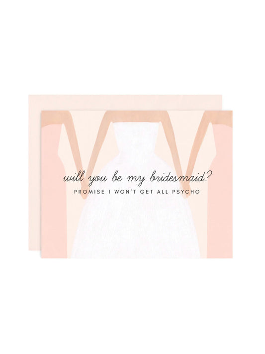 Be My Bridesmaid Card