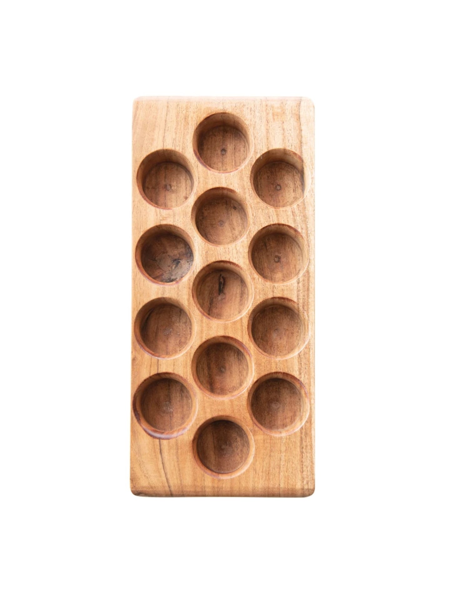 Acacia Wood Egg Tray