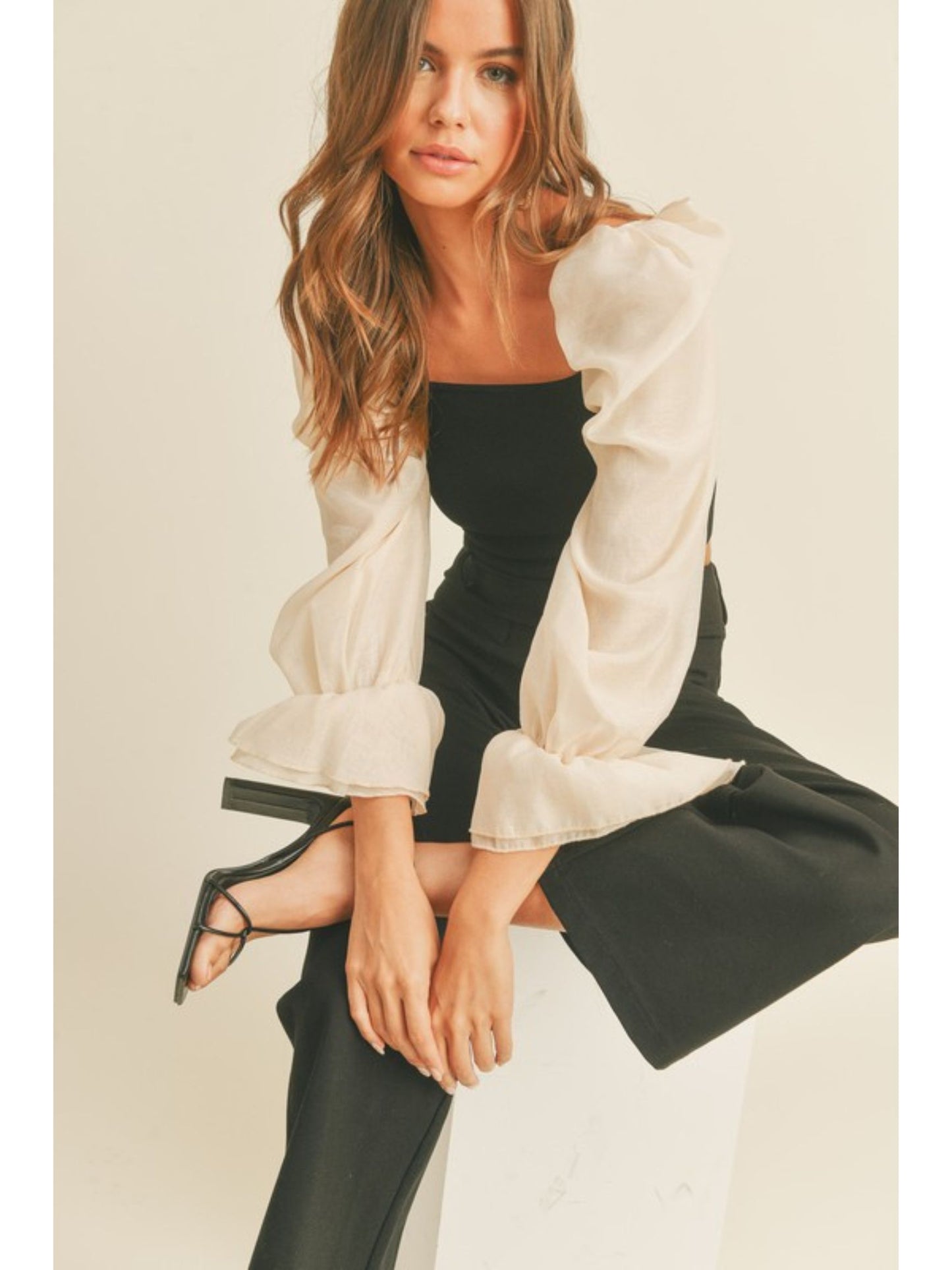 Sophie Puff Long Sleeve Top