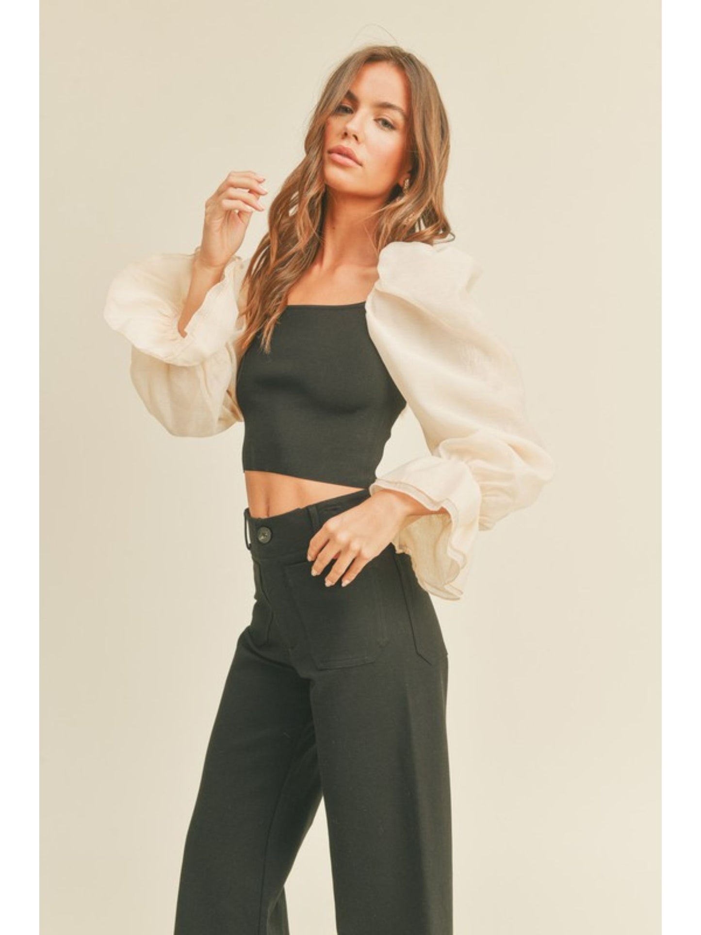 Sophie Puff Long Sleeve Top