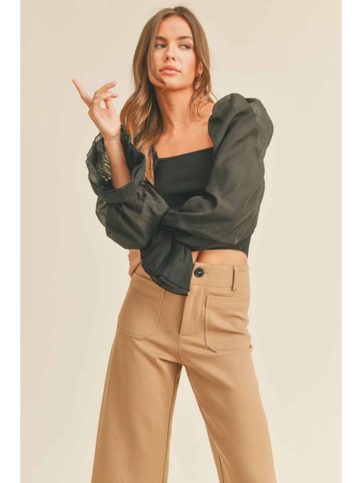 Sophie Puff Long Sleeve Top