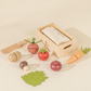 Wooden Vegetables Playset