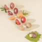 Wooden Vegetables Playset