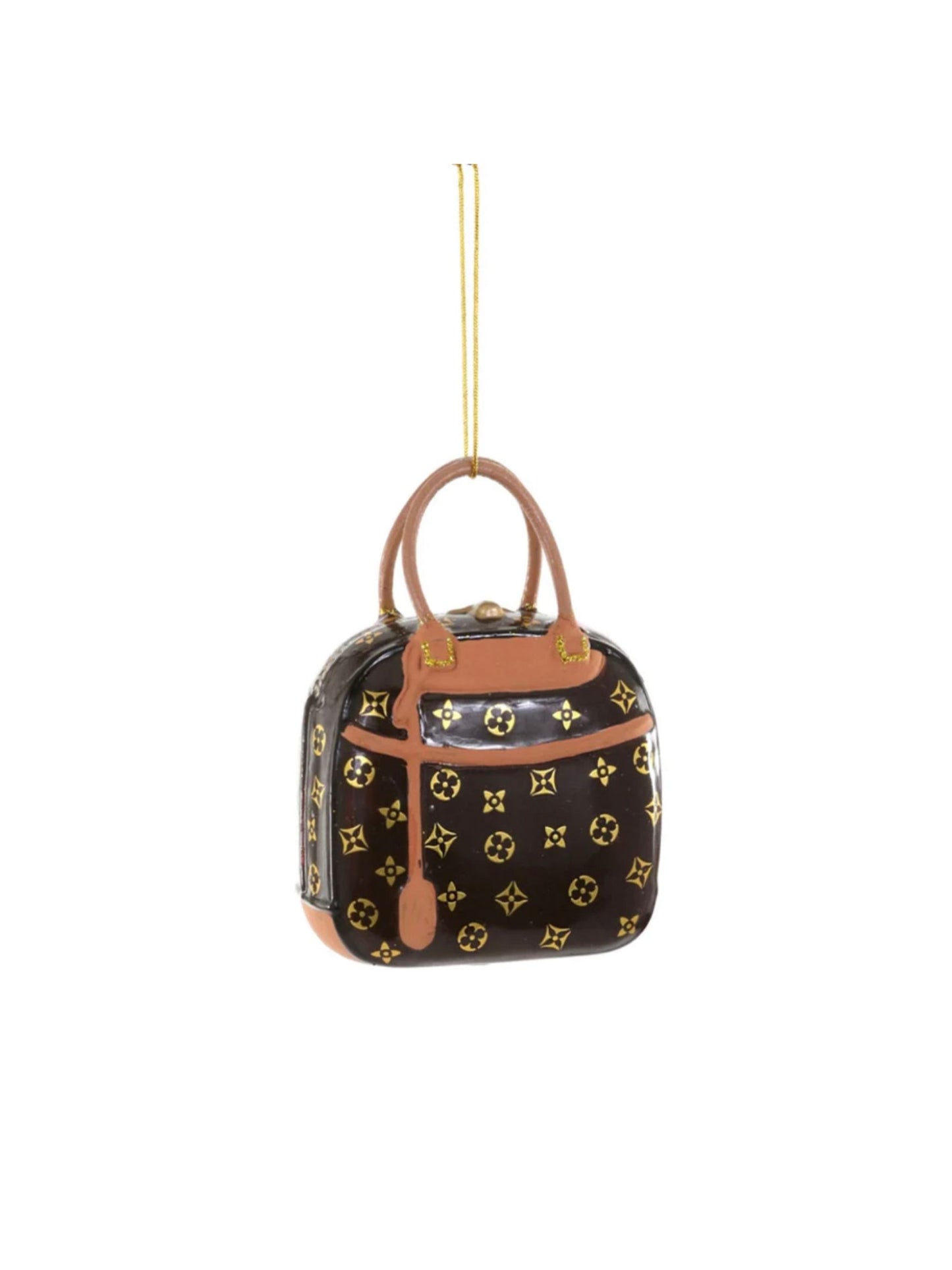 Brown Luxury Handbag Ornament
